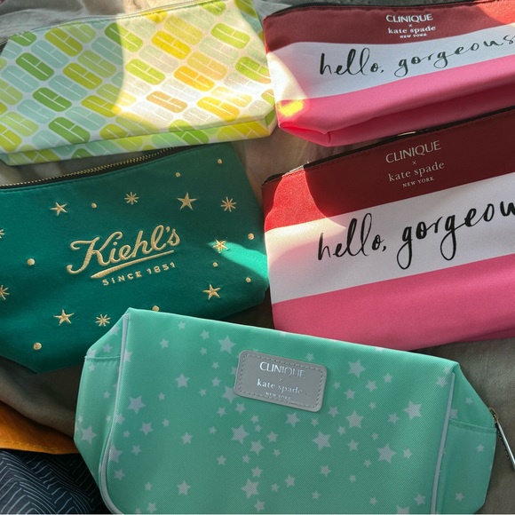 Lot. New cosmetic bags and brand new Kate Spade bag belt. - Picture 2 of 10